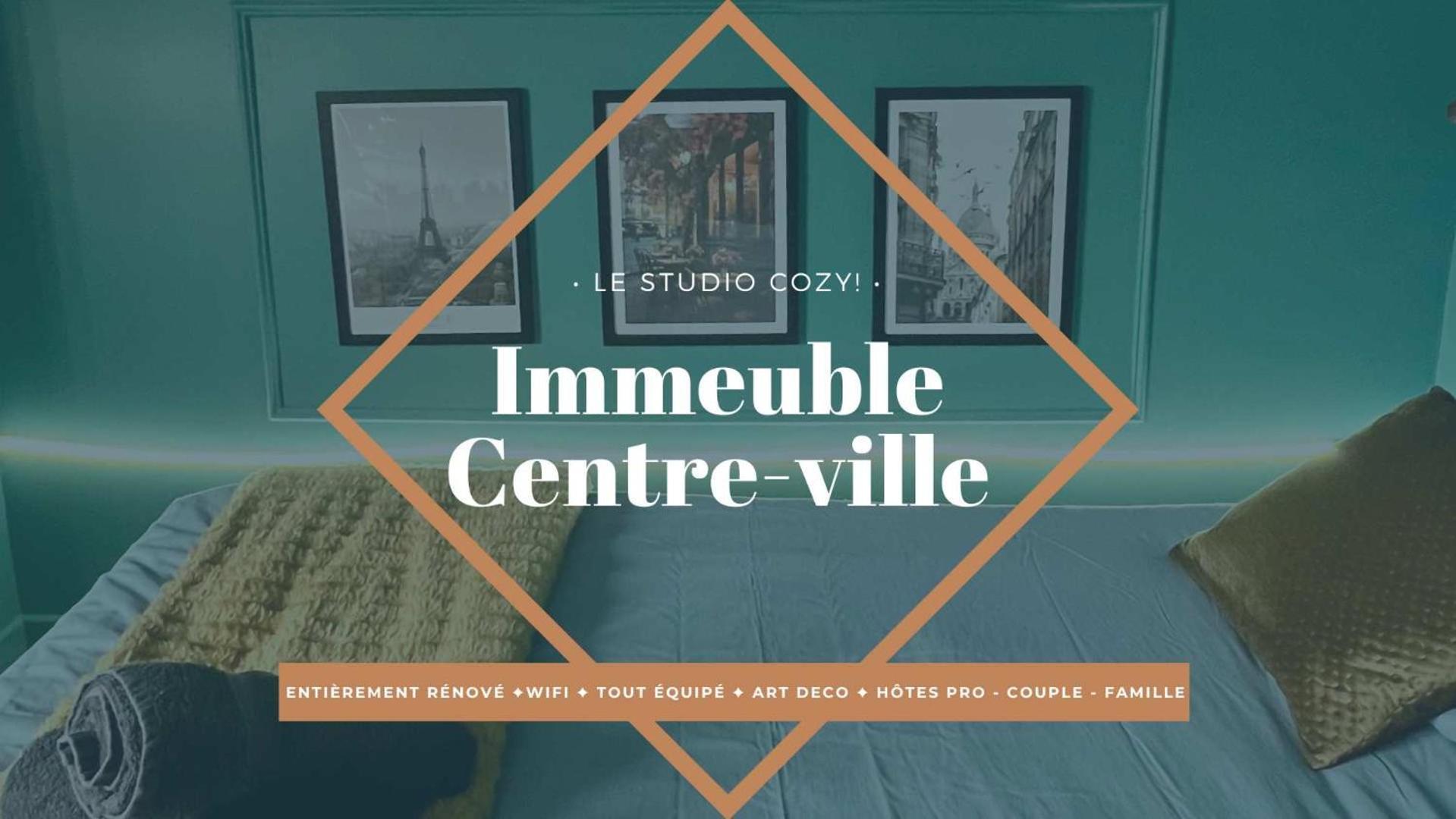 Studios Cozy Centre-Ville Châtellerault Buitenkant foto